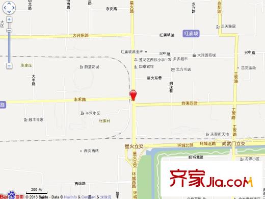 北大花園交通圖