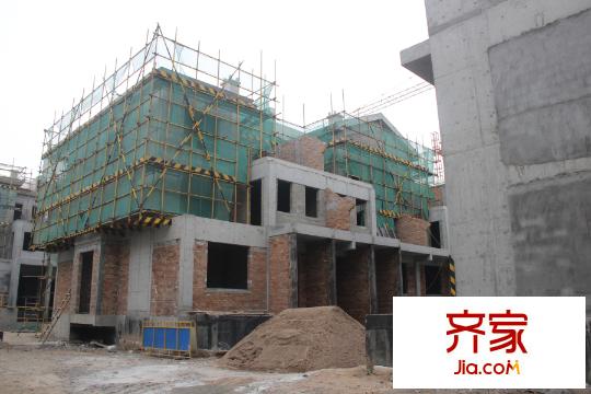 西安國際美術城施工進度（攝于2015年8月12日）
