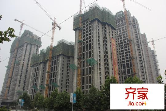 中鐵?緹香郡施工進(jìn)度（2015.9.8）