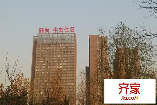 融尚?中央住區(qū)1#公寓工程進(jìn)度2014.12
