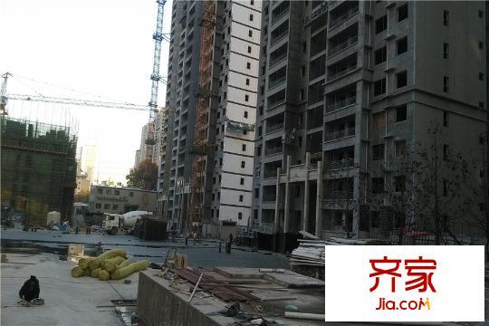 融尚?中央住區(qū)5#工程進(jìn)度2014.12