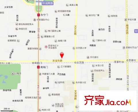 房管局家屬院交通圖 