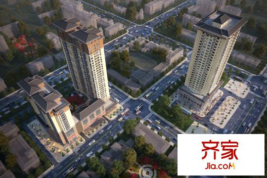 澤星?雅龍灣三棟樓全景圖