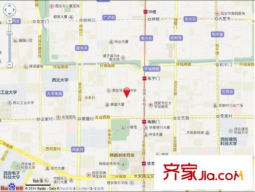 朱雀東坊交通圖 
