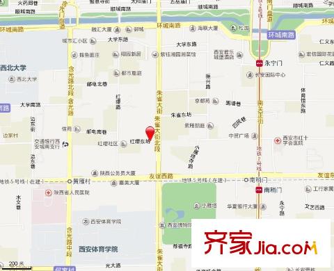 豪盛大廈交通圖