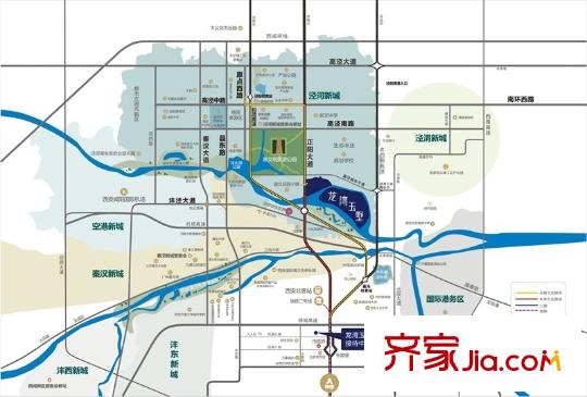龍灣玉墅區(qū)位圖