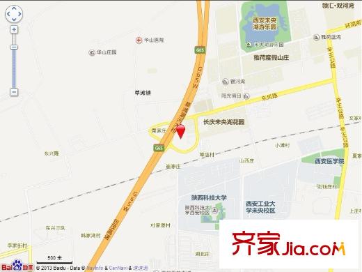 中寶北岸美域交通圖電子地圖