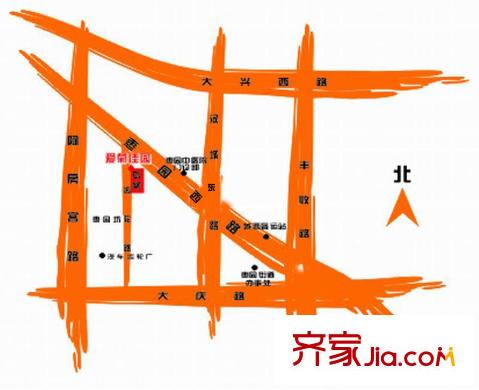 愛菊佳園交通圖