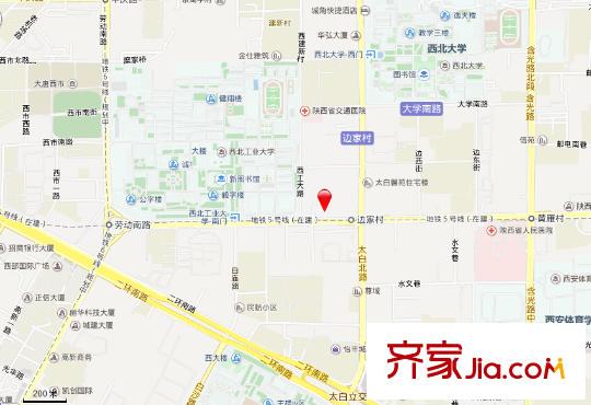 631所家屬院交通圖 