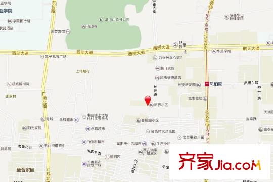 新界（長安）交通圖 