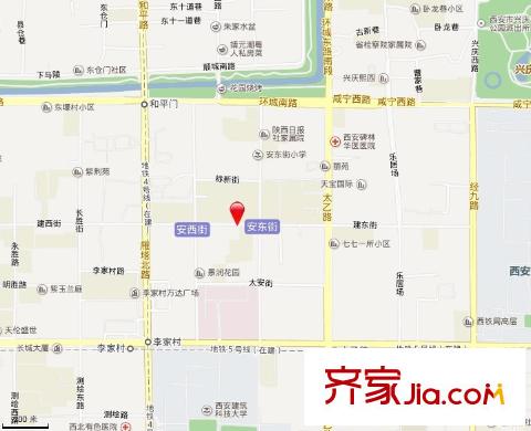 大華花園交通圖