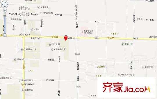 帕提歐公館交通圖西安  