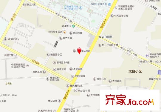 交警支隊(duì)社區(qū)交通圖 