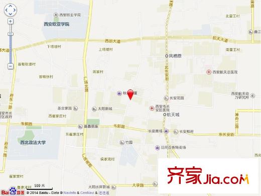 景苑小區(qū)交通圖  