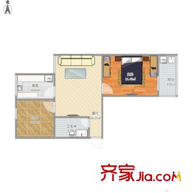 西安 大明宮鐵路小區(qū) 戶型圖