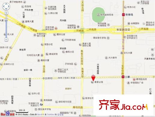 東方城市花園交通圖 