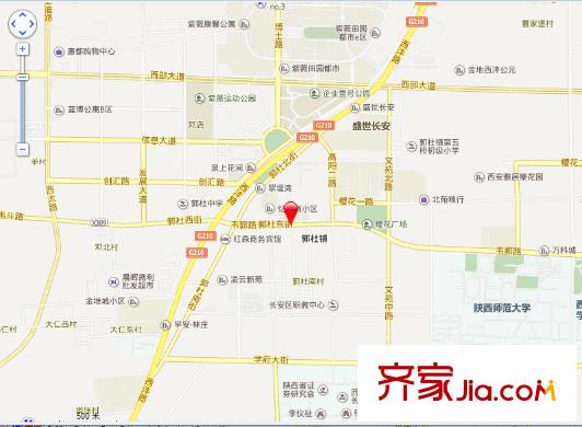 櫻花西苑交通圖 
