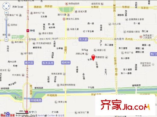 東縣門中行家屬院交通圖