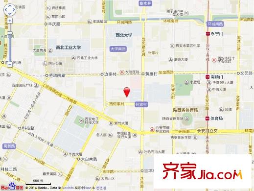 省公安廳家屬院交通圖西安  