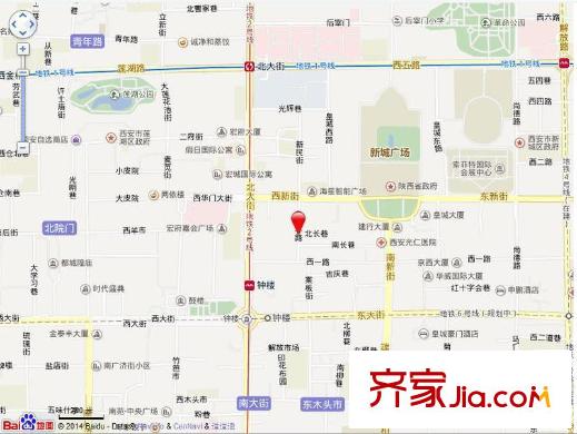 省人大尚樸路23號(hào)院交通圖尚樸路人大家屬院 