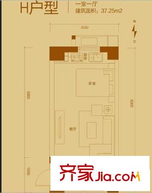 CROSS萬象匯 0室 戶型圖