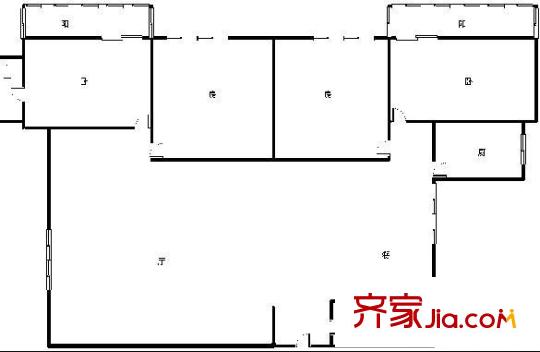豪盛大廈 4室 戶(hù)型圖