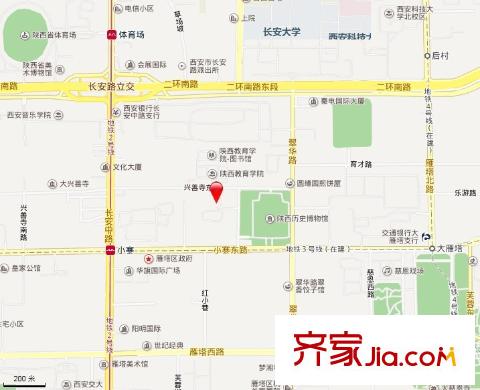 育才路工商局家屬院交通圖
