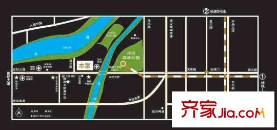 世紀優(yōu)盤區(qū)位圖
