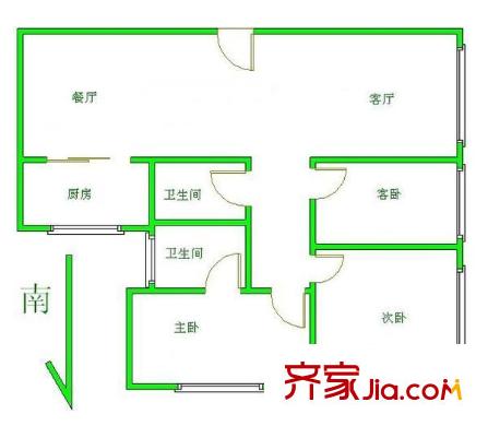 景宏大廈 戶型圖