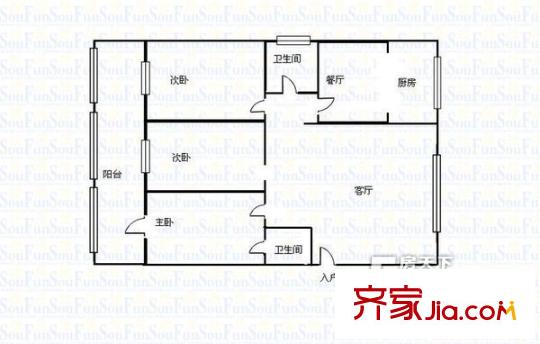 景宏大廈 戶型圖