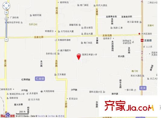 臻昊景城交通圖