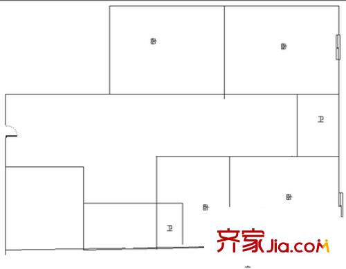 西部電子社區(qū) 4室 戶型圖
