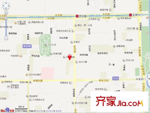 惠馨名仕公館交通圖 