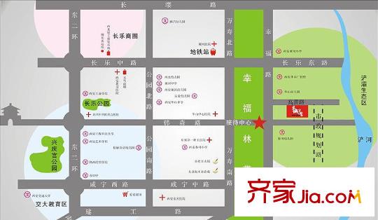 東城夕鷲交通圖區(qū)位圖