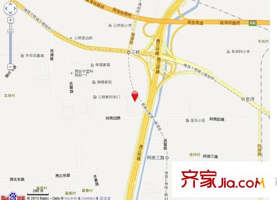 三泰麗園交通圖