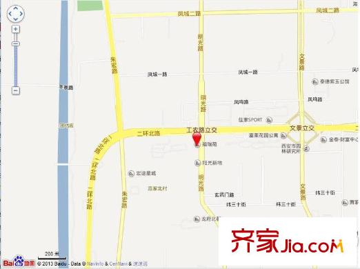 福瑞苑交通圖 