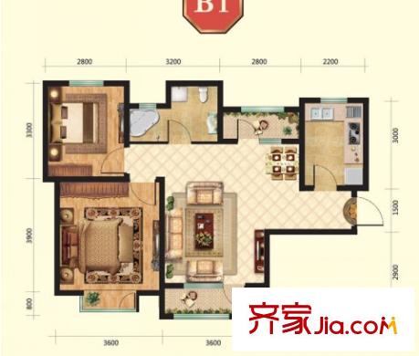  新華小區(qū) 戶型圖