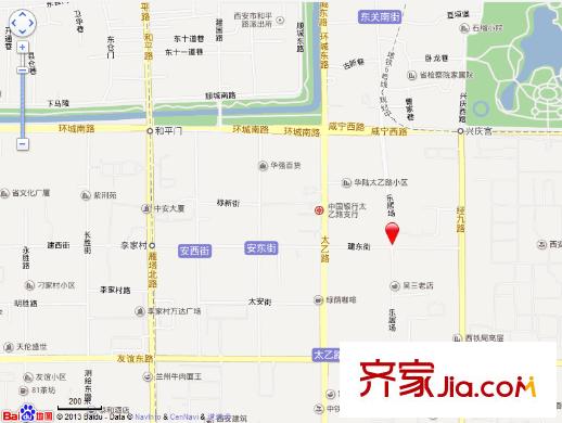 樂(lè)居場(chǎng)糧油局家屬院交通圖 