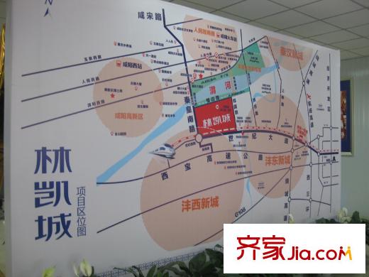 林凱城區(qū)位圖