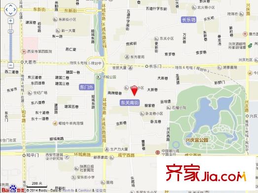 大新巷小區(qū)交通圖交通