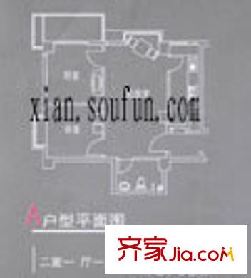 沁園春戶型圖戶型圖 2室1廳1衛(wèi)