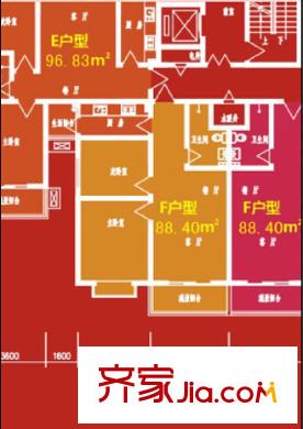 信合佳苑 戶型圖