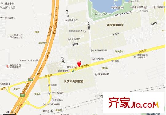 信合佳苑交通圖  