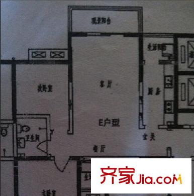 信合佳苑 戶型圖