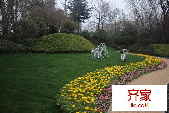 招商依云曲江實(shí)景園林體驗(yàn)區(qū)（2015.3.27）