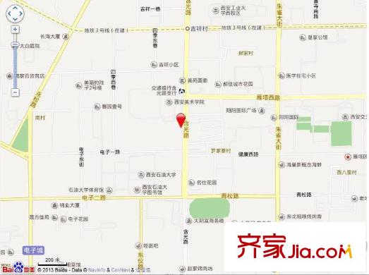 東方大酒店家屬院交通圖 