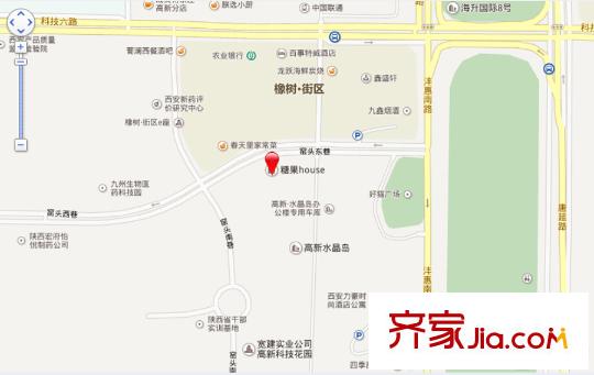 糖果house交通圖 