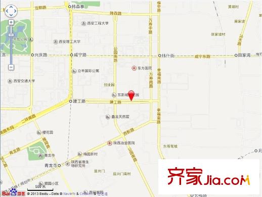陜送東苑交通圖 