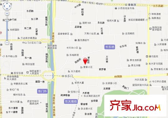 更新街陽光家園交通圖