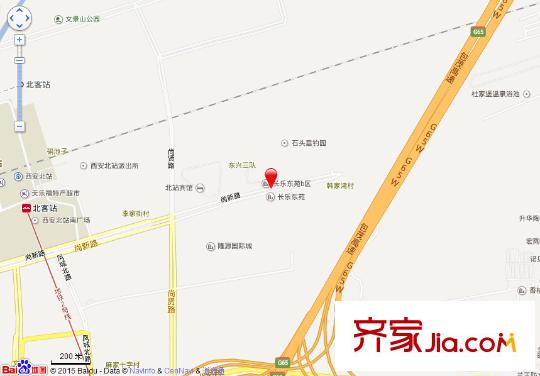 長(zhǎng)樂(lè)東苑交通圖 